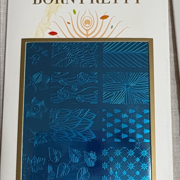 Transparent Nail Art Stamper Set with 8 design plates - Picture 7 of 12